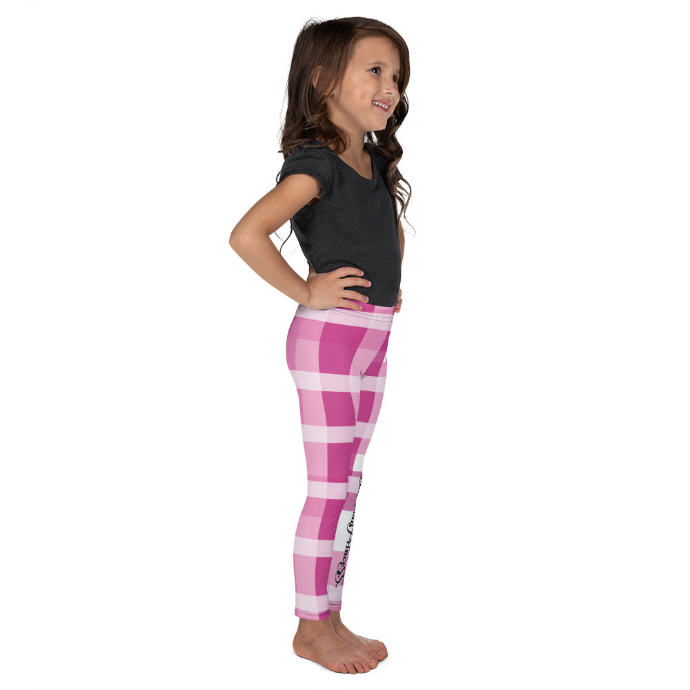 Christian Princess plaid girls Leggings