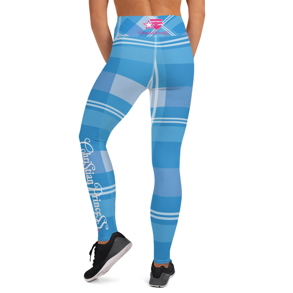 Christian Princess plaid Yoga Leggings