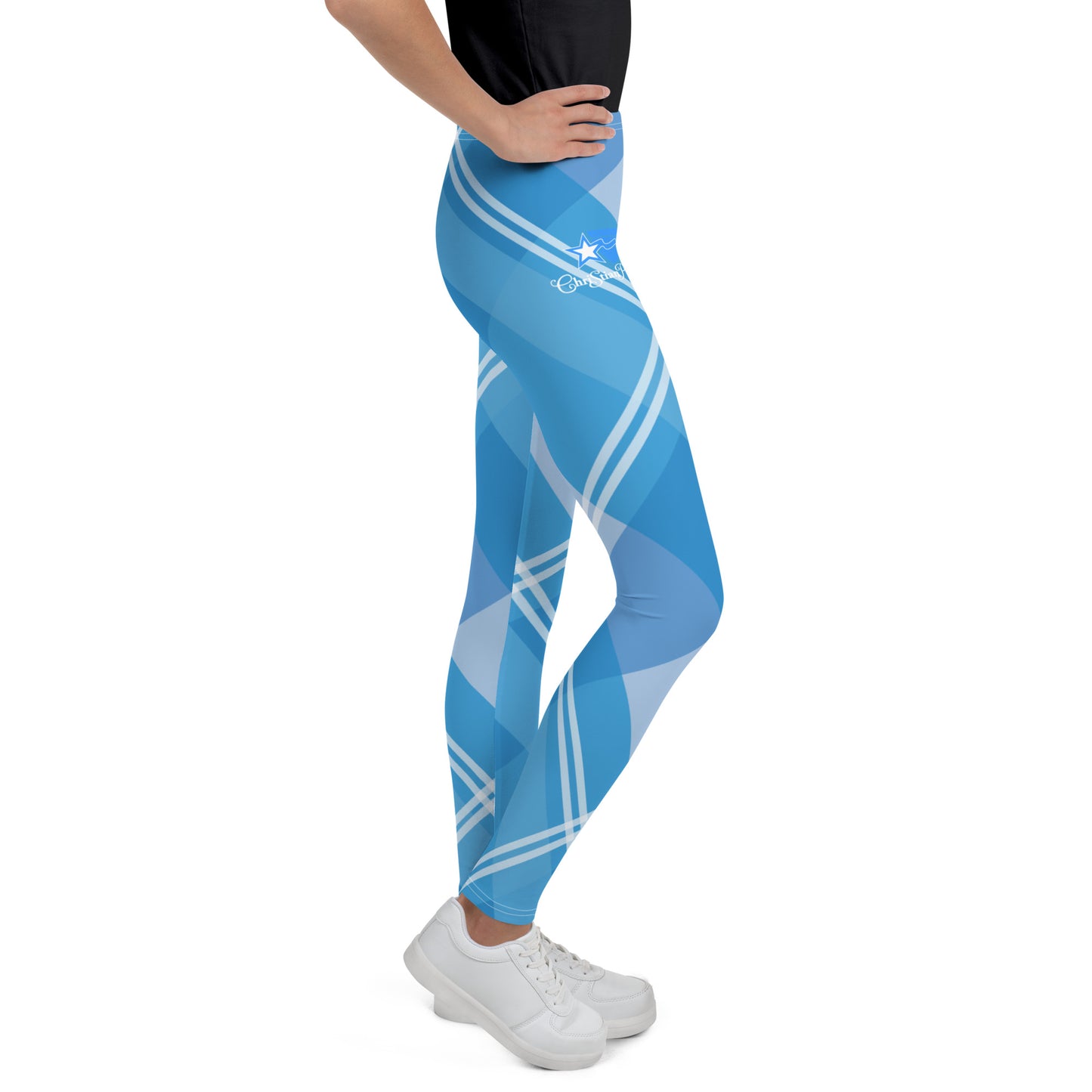 Christian Princess plaid Youth Leggings