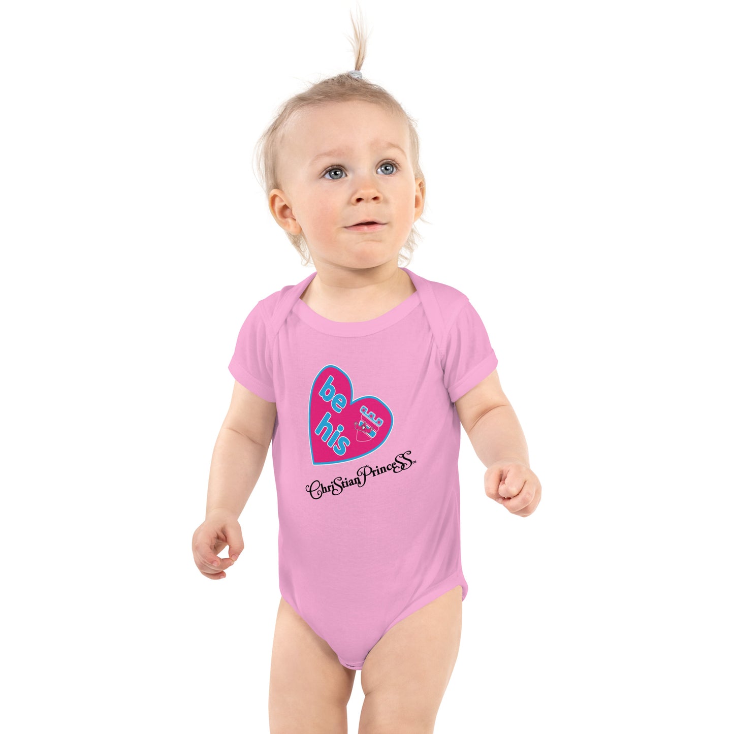 Christian Princess be his valentine Infant Bodysuit