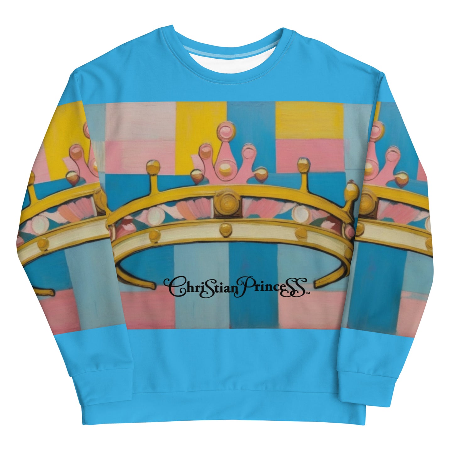 Christian Princess crown Unisex Sweatshirt