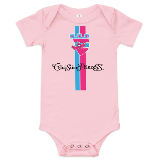 Christian Princess Baby short sleeve one piece