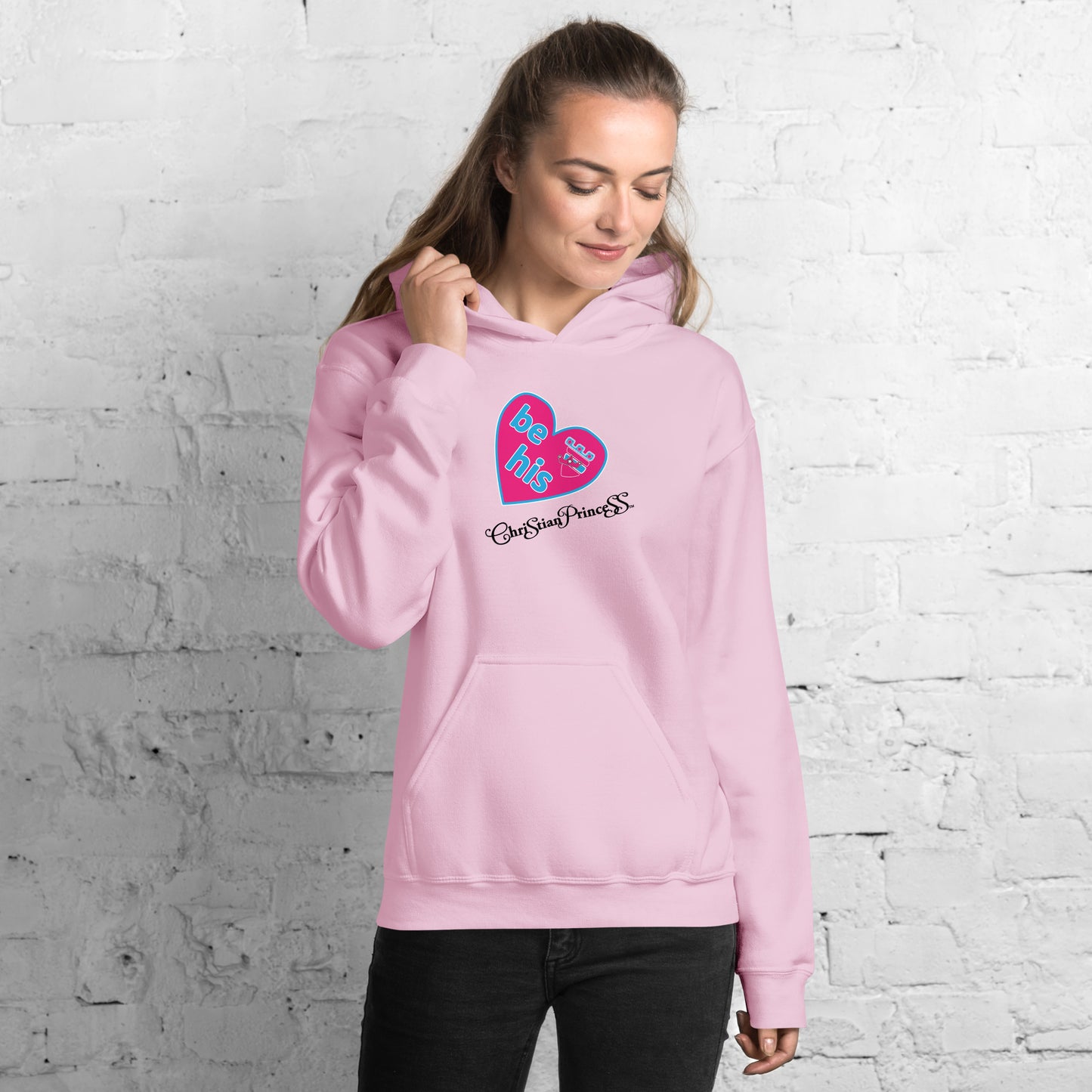 Christian Princess be his valentine Unisex Hoodie