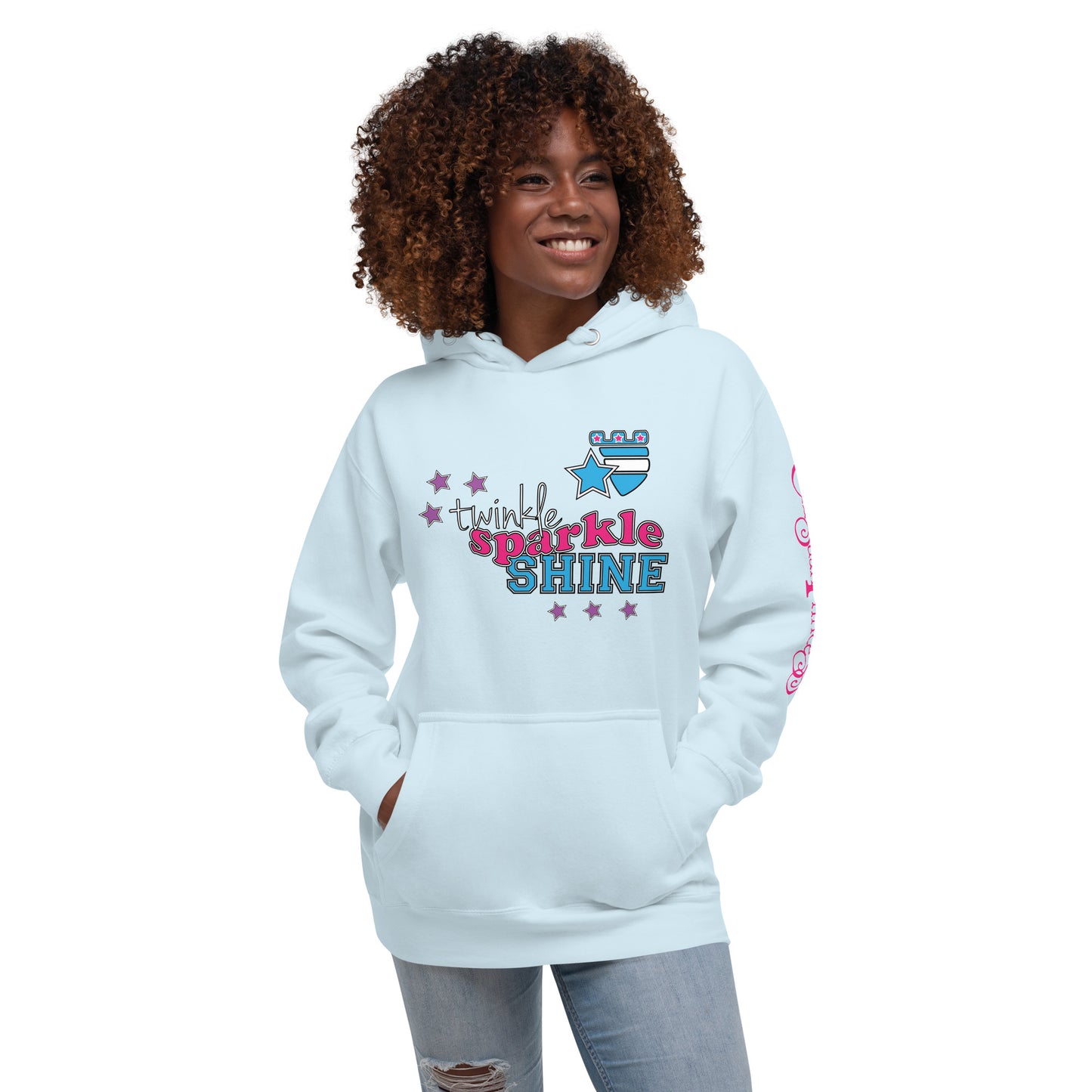 Christian princess twinkle sparkle shine Unisex Hoodie