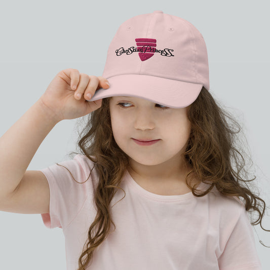 Christian Princess pink Youth baseball cap